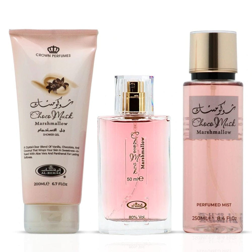 Choco Musk Marshmallow - COFFRET VANILLE MUSK DELIGHT | 3 pièces✨🍦💖