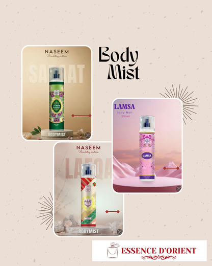 BODY MIST 250ML – Brume Parfumée Fraîche