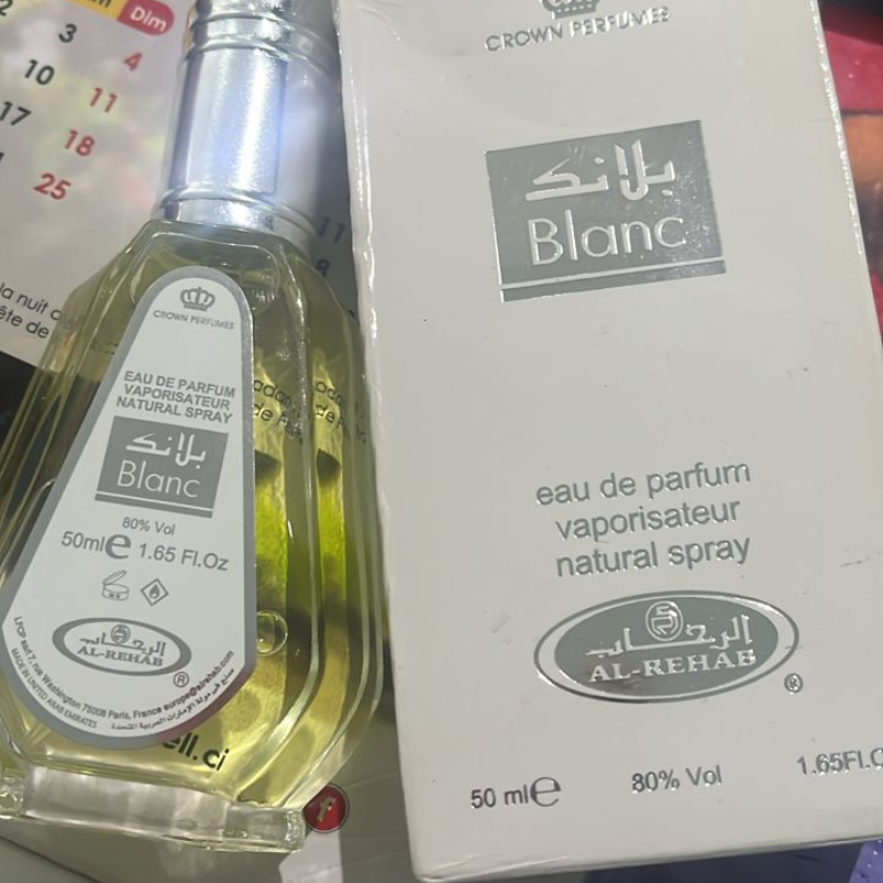 BLANC 50 ML – Eau de Parfum Fraîche et Élégante