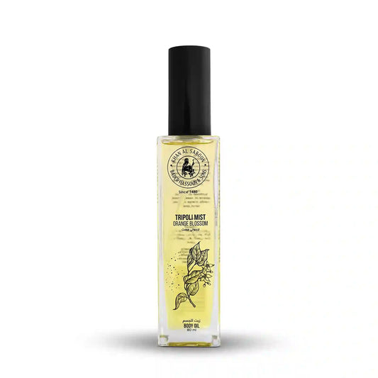 🌸Tripoli Mist Body Oil – Huile Corporelle Fleur d’Oranger & Jasmin