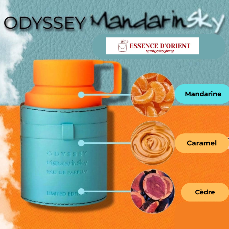 Odyssey Mandarin Sky Armaf – Eau de Parfum 100 ml pour homme