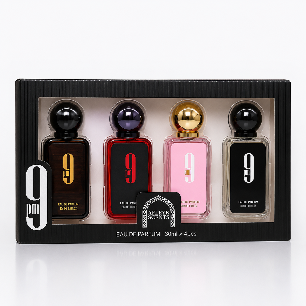 🖤 Coffret 9PM –  Eau de parfum 4 * 30 ml
