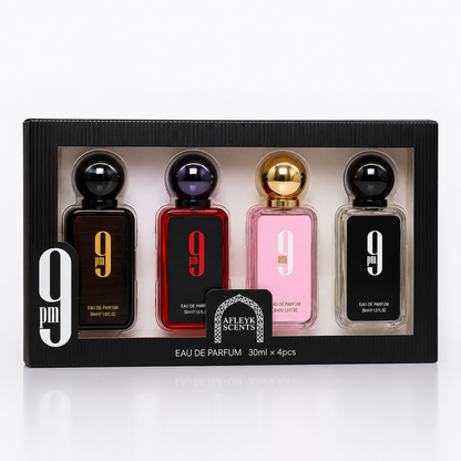 🖤 Coffret 9PM –  Eau de parfum 4 * 30 ml