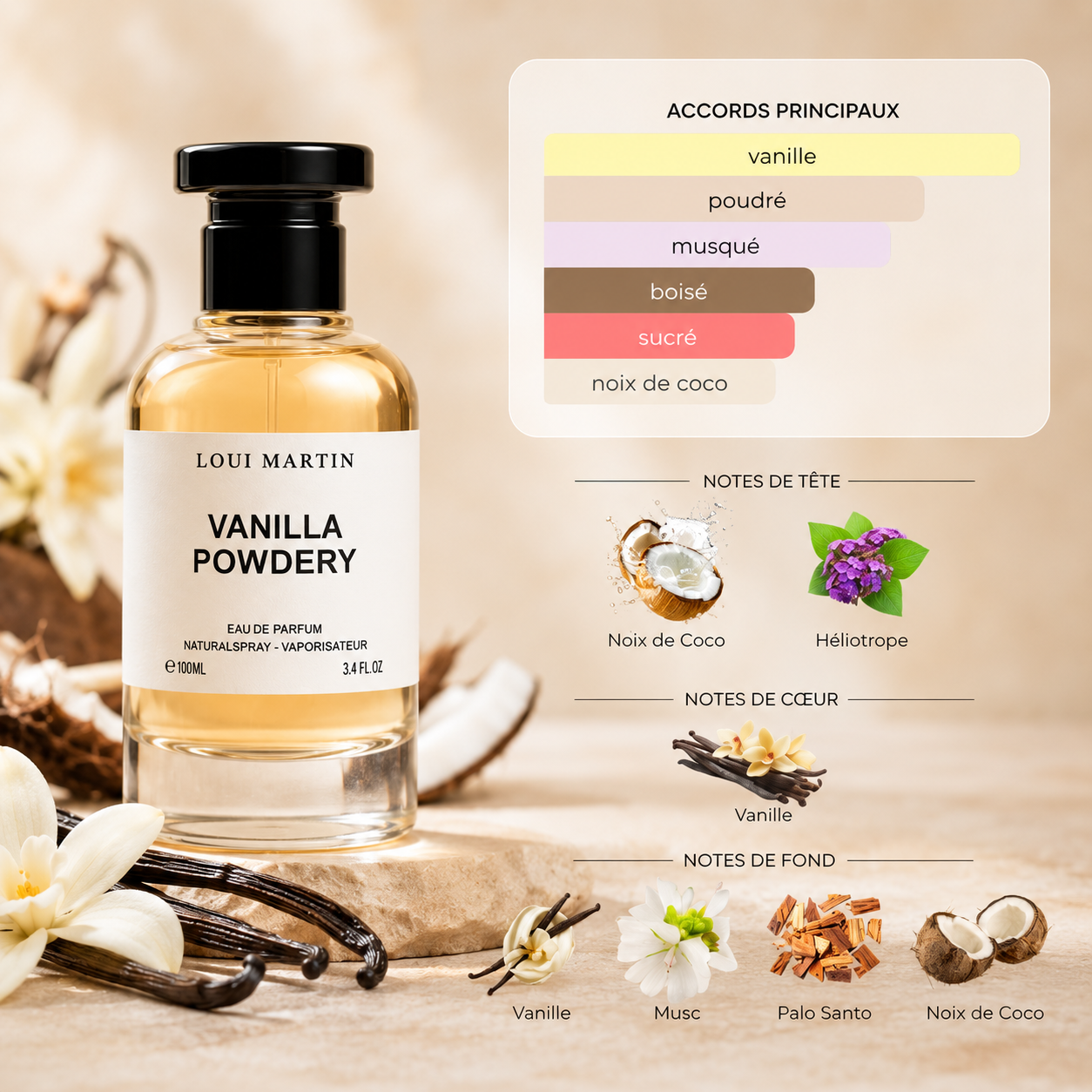 🥥 Vanilla Powdery - Eau de Parfum 100 ml