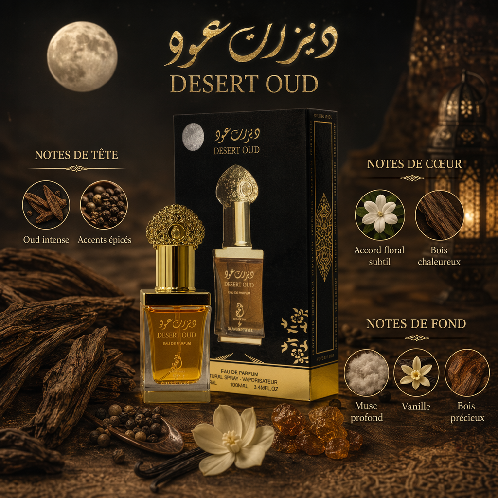 Arabiyat Desert Oud - Huile Concentrée de Parfum 12ml