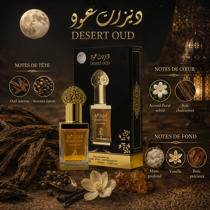 Arabiyat Desert Oud - Huile Concentrée de Parfum 12ml