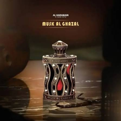 Musk Al Ghazal - Huile de Parfum Concentrée  | Le Musk Mythique d'Al Haramain