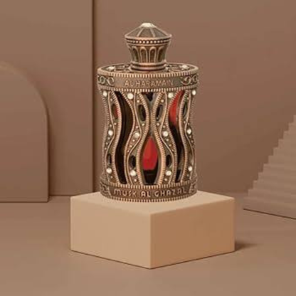 Musk Al Ghazal - Huile de Parfum Concentrée  | Le Musk Mythique d'Al Haramain
