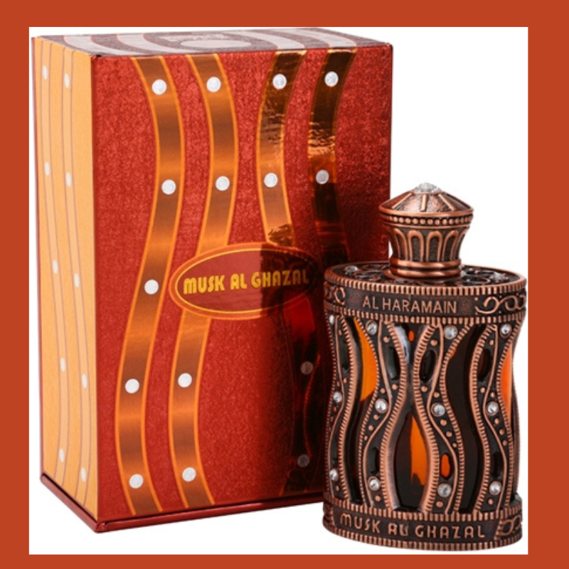 Musk Al Ghazal - Huile de Parfum Concentrée  | Le Musk Mythique d'Al Haramain