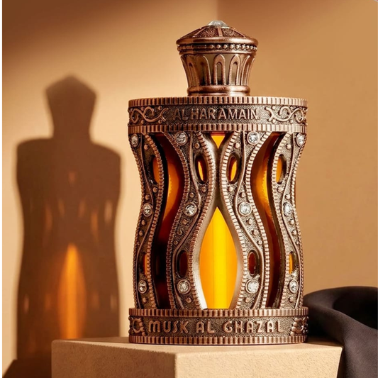 Musk Al Ghazal - Huile de Parfum Concentrée  | Le Musk Mythique d'Al Haramain