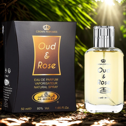 OUD & ROSES 50ML – Eau de Parfum Luxueuse