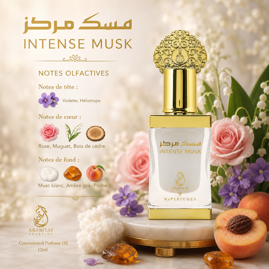 Arabiyat Intense Musk - Huile Concentrée de Parfum 12ml