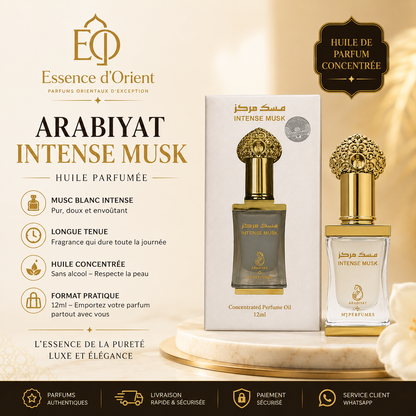 Arabiyat Intense Musk - Huile Concentrée de Parfum 12ml
