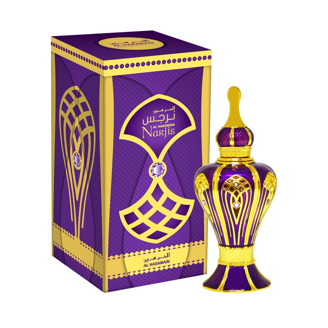 HARAMAIN Narjis – Huile de Parfum Concentrée 15 ml