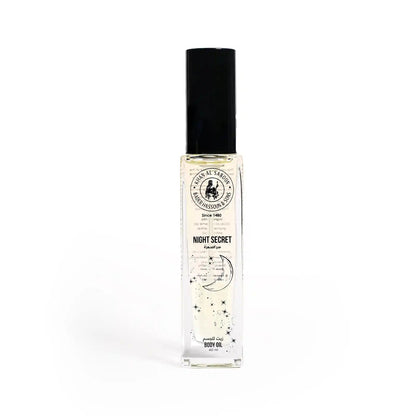🌙 Night Secret Body Oil – Huile Corporelle Parfumée & Satinée