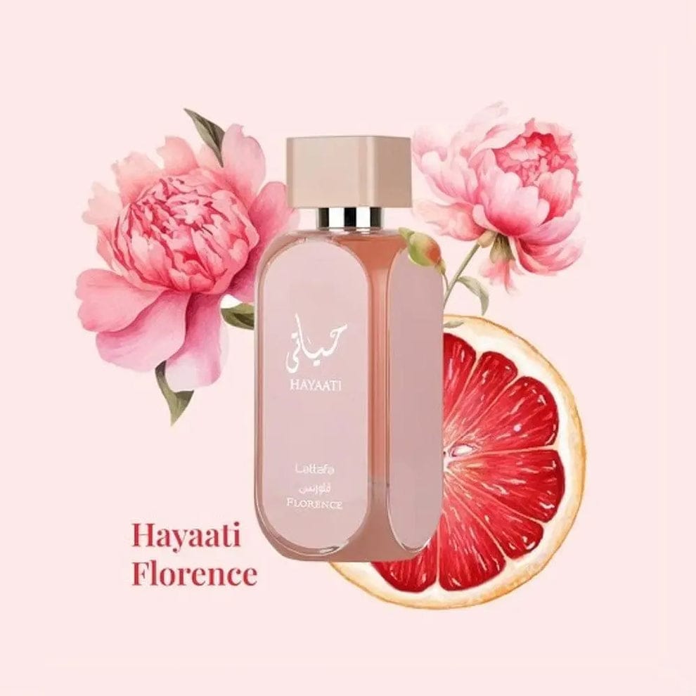 HAYAATI Florence - Eau de Parfum 100 ml | L’Élégance Florale Fruité Gourmande