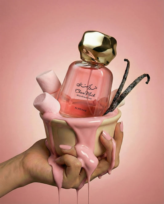 Choco Musk Marshmallow – Eau de Parfum Guimauve Chocolatée Toffee & Vanille Addictive Al Rehab 100 ml 🍫☁️🍋