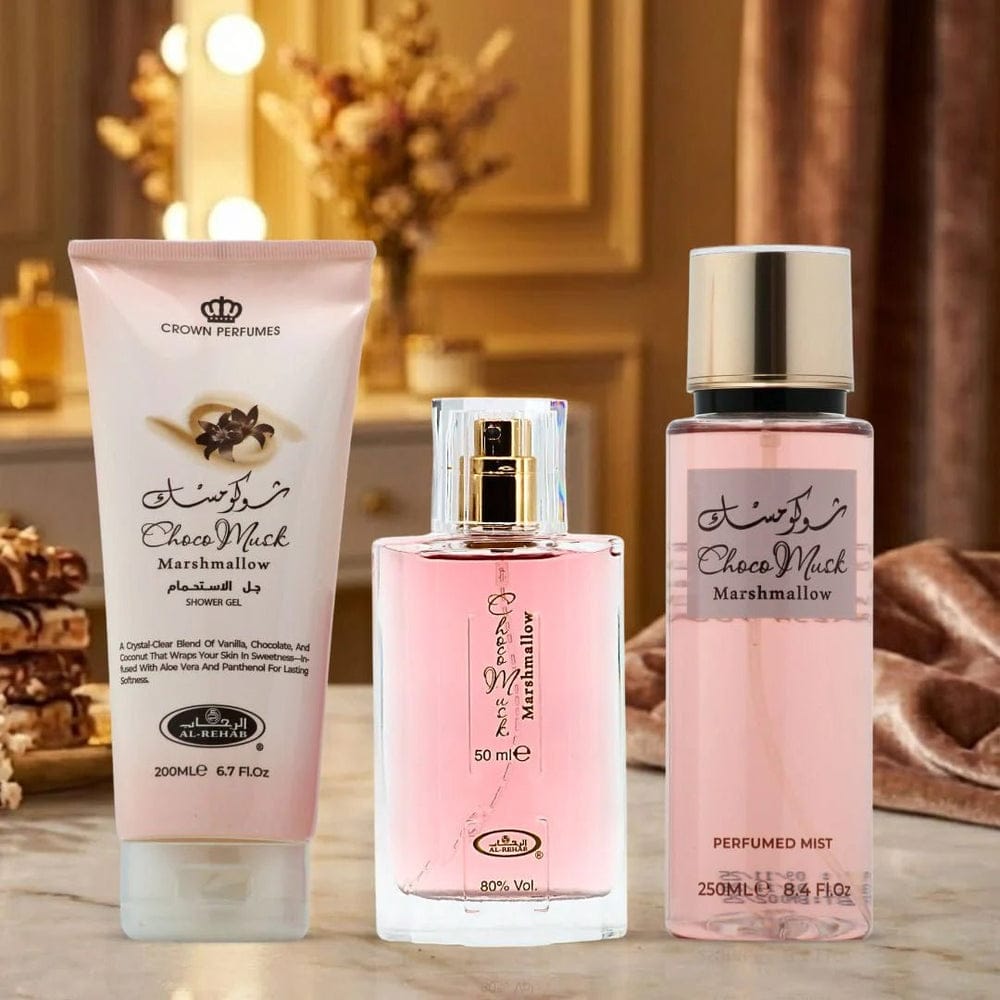 Choco Musk Marshmallow - COFFRET VANILLE MUSK DELIGHT | 3 pièces✨🍦💖