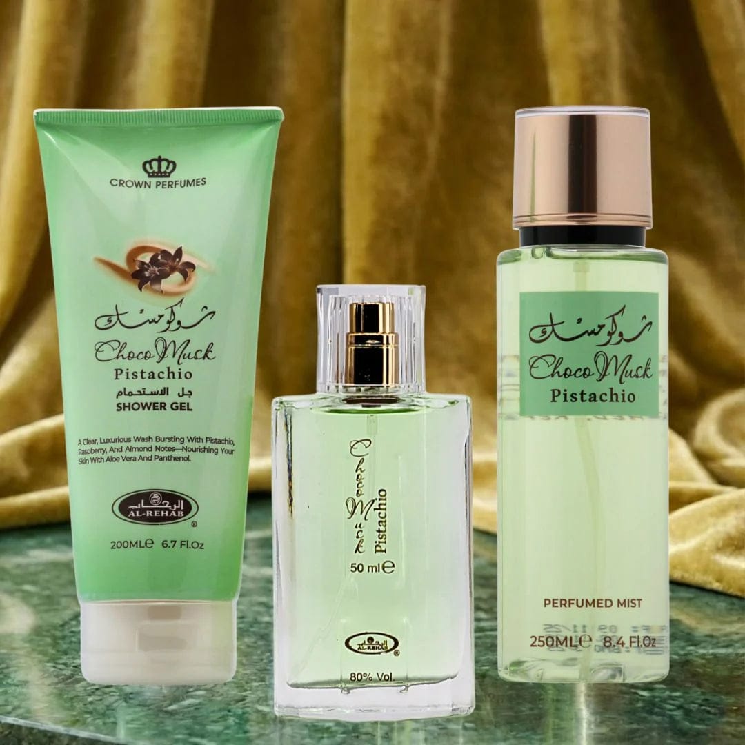 Choco musk Pistachio - COFFRET GOURMAND Luxe Oriental 🥜🍫| 3 pièces
