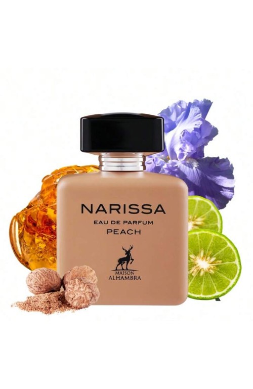 Narissa Peach  – Eau de Parfum pour Femme 100ml | Maison Alhambra ✨