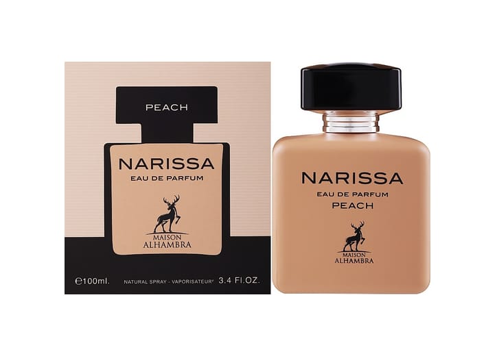 Narissa Peach  – Eau de Parfum pour Femme 100ml | Maison Alhambra ✨