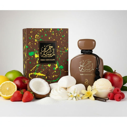 Dubai Chocolate – Lamsat Harir Arabiyat 100ml | Parfum Gourmand Unisexe🍫