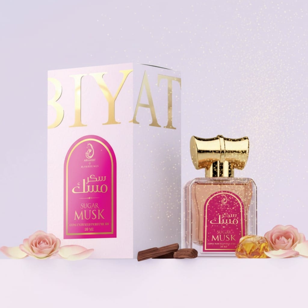🍬 Sugar Musk Huile Parfumée Concentrée 20ml - Musc Doux & Gourmand | Arabiyat