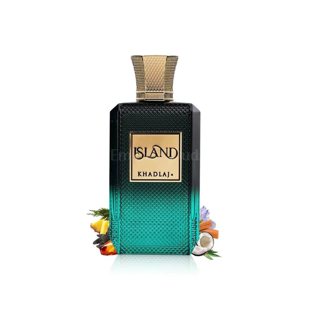 ISLAND Khadlaj – Extrait de Parfum 100 ml | Parfum tropical unisexe