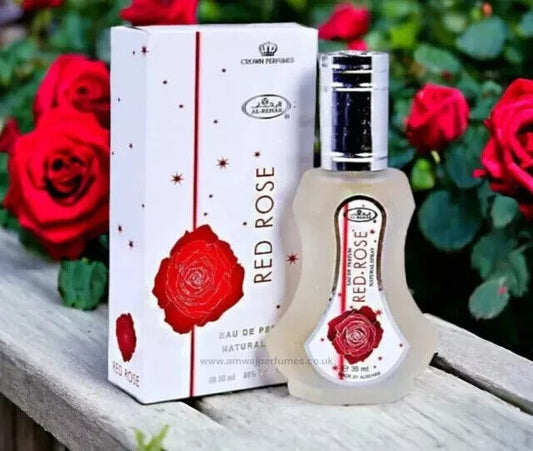 Red Rose – Eau de Parfum Rose Veloutée Vanille Al Rehab 50 ml 🌹🍦