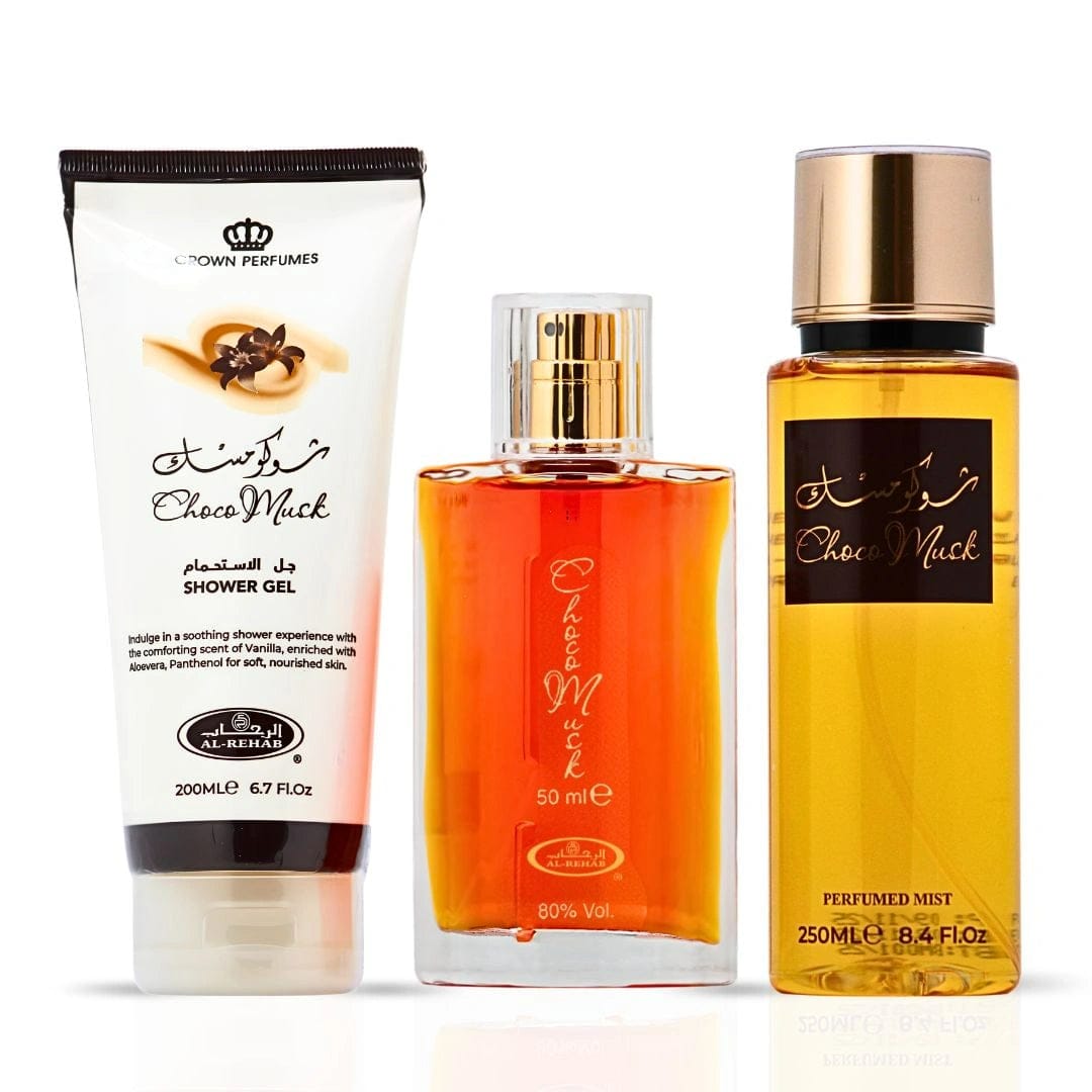 Choco Musk - COFFRET GOURMAND Luxe Oriental Addictif | 3 Pièces Prestige 🍫🥛🍯