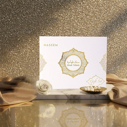 🌸Musk Tahara Coffret Cadeau - 100 ml + 24 ml + 100 ml