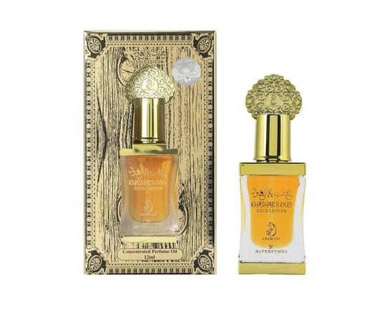 Arabiyat Khashab Oud Gold Huile Parfumée 12ml – Oud & Musc Oriental