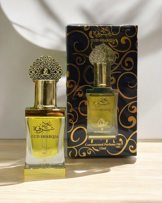 Arabiyat Oud Sharqia Huile Parfumée 12 ml – Oud Blanc & Musc