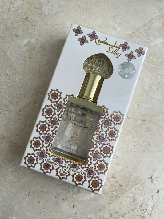 Arabiyat Silky Musk Huile Parfumée 12 ml – Musc Blanc Oriental